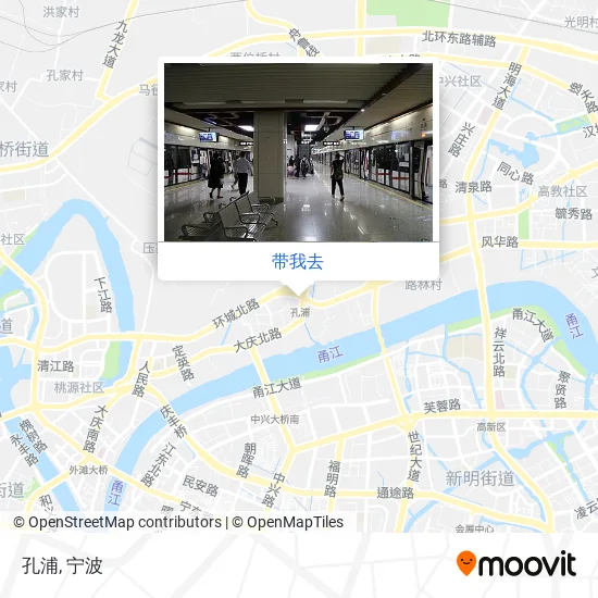 孔浦地图