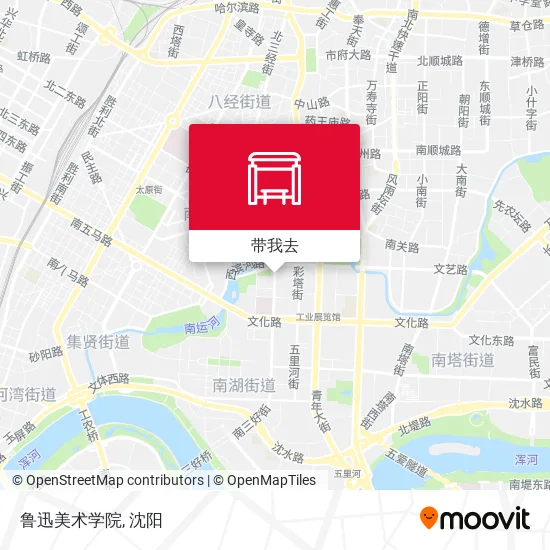 鲁迅美术学院地图