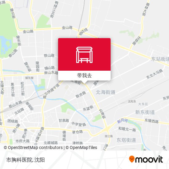 市胸科医院地图