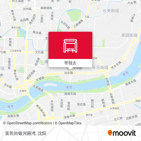 富民街银河丽湾地图