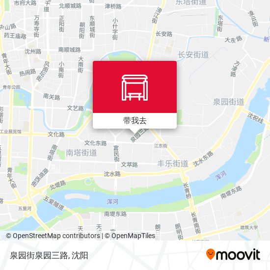 泉园街泉园三路地图