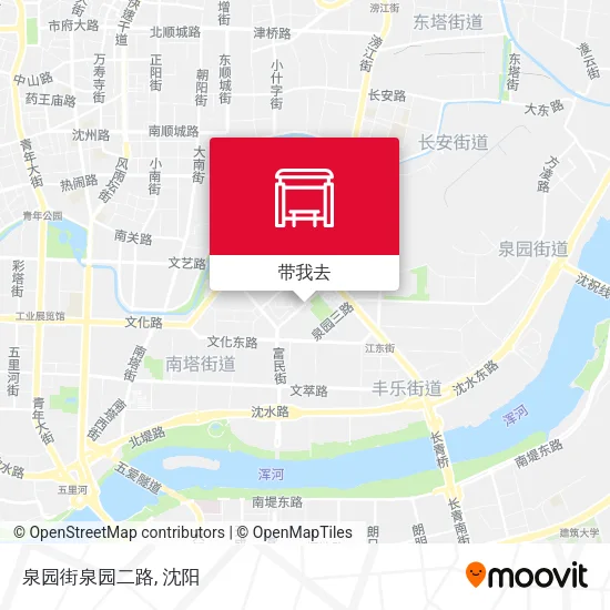 泉园街泉园二路地图