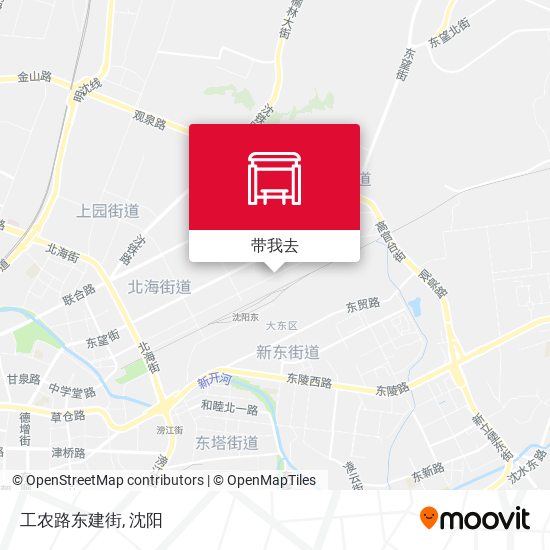 工农路东建街地图