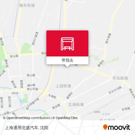 上海通用北盛汽车地图