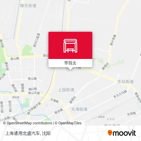 上海通用北盛汽车地图