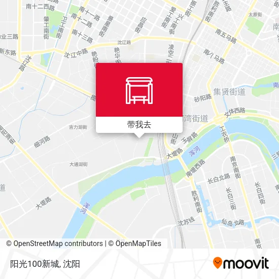 阳光100新城地图
