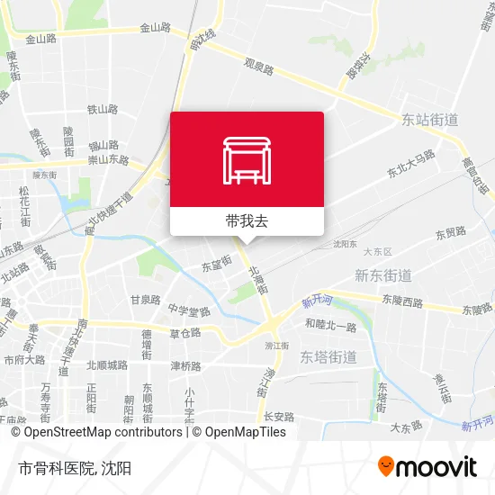 市骨科医院地图