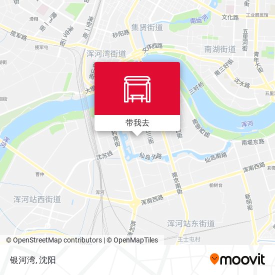银河湾地图