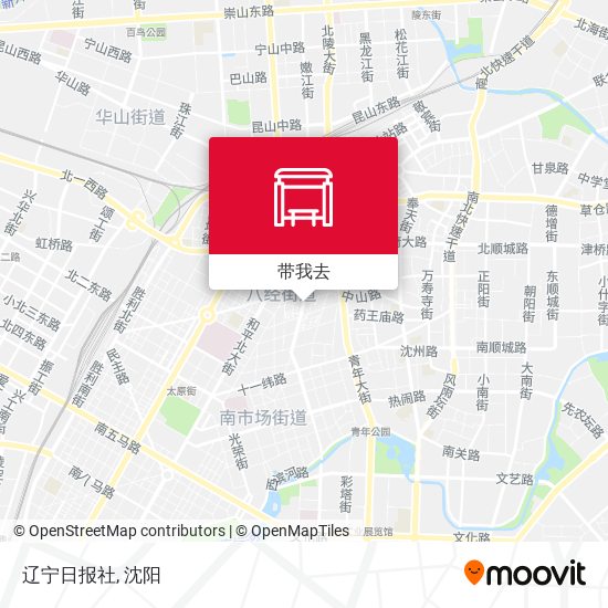 辽宁日报社地图