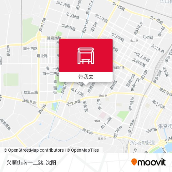 兴顺街南十二路地图