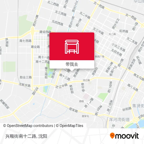 兴顺街南十二路地图