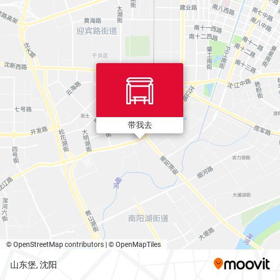 山东堡地图