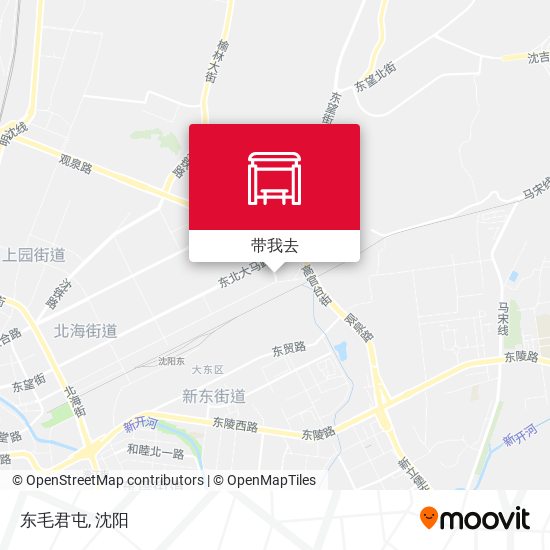 东毛君屯地图