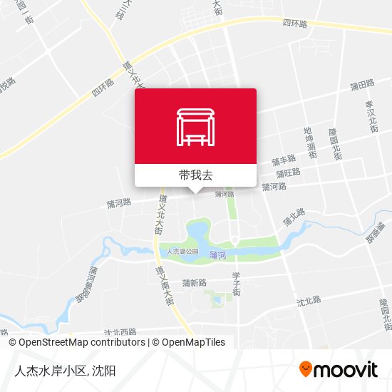 人杰水岸小区地图