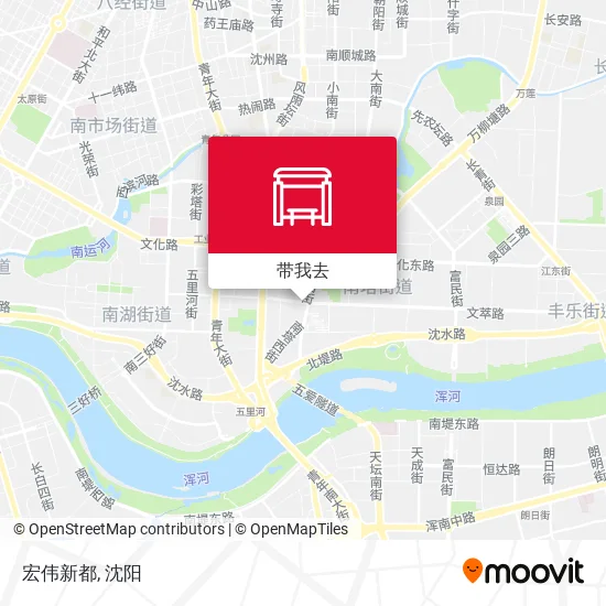 宏伟新都地图