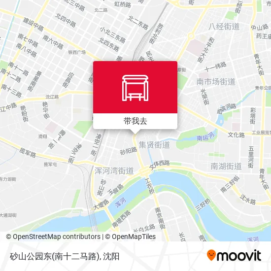 砂山公园东(南十二马路)地图