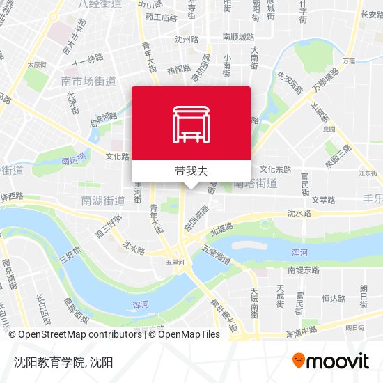 沈阳教育学院地图