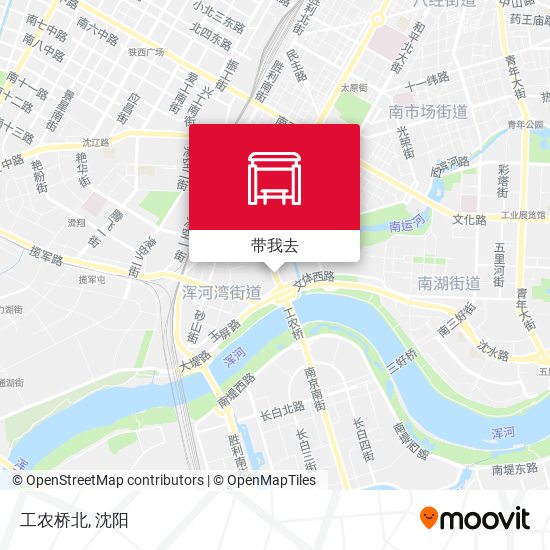 工农桥北地图