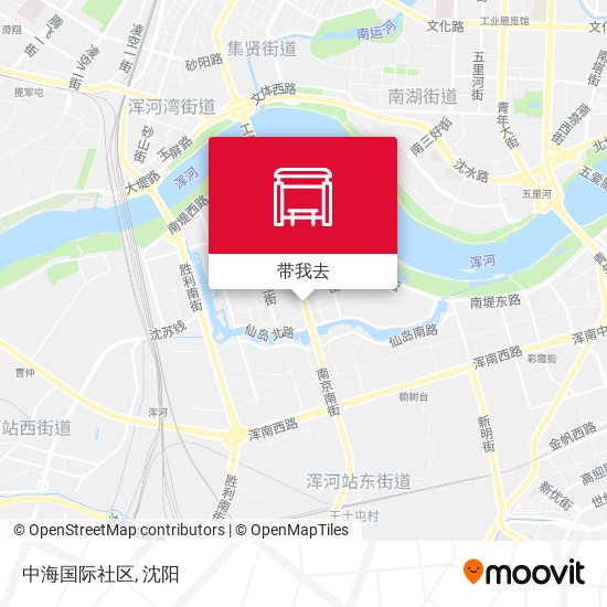 中海国际社区地图