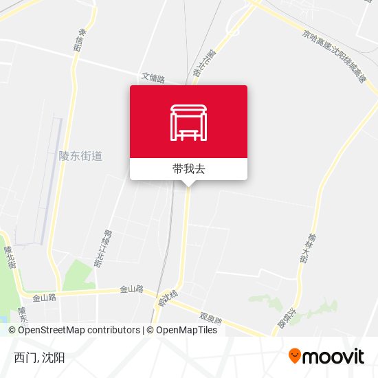 西门地图