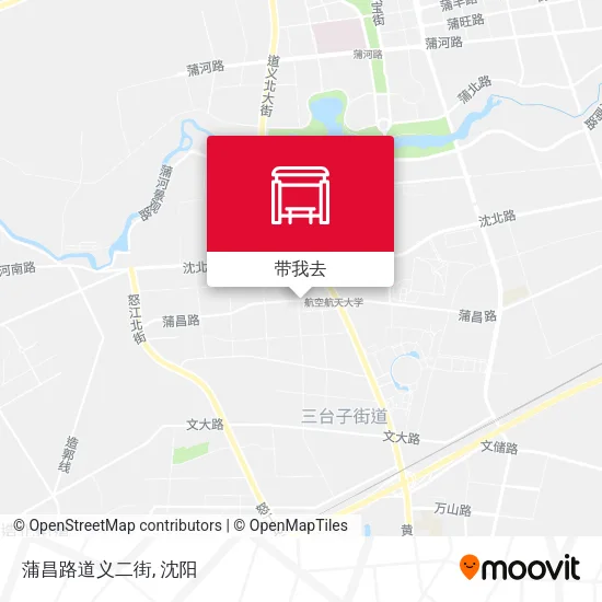 蒲昌路道义二街地图