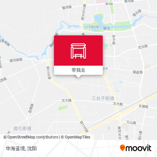 华海蓝境地图