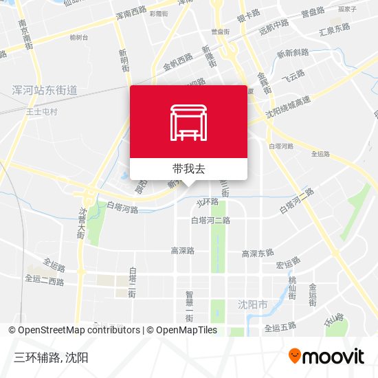 三环辅路地图