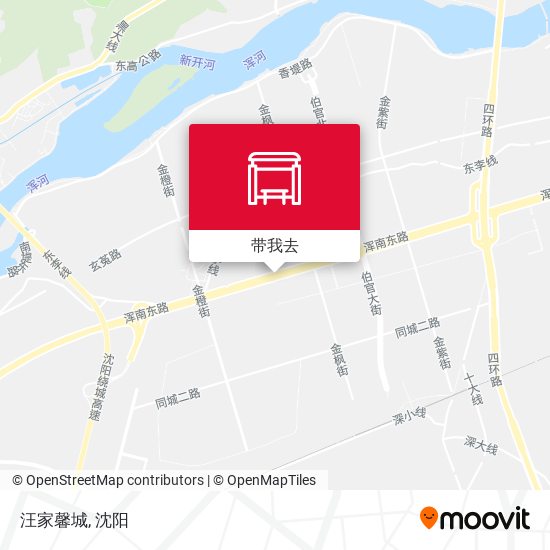 汪家馨城地图
