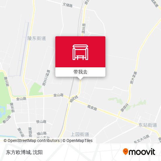 东方欧博城地图