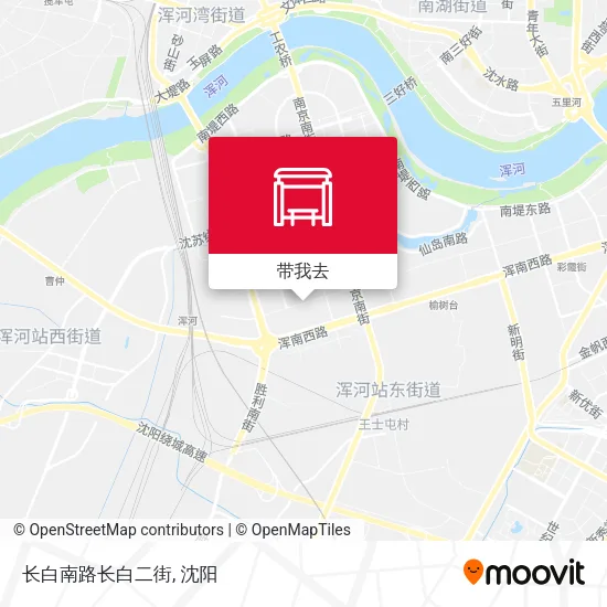 长白南路长白二街地图