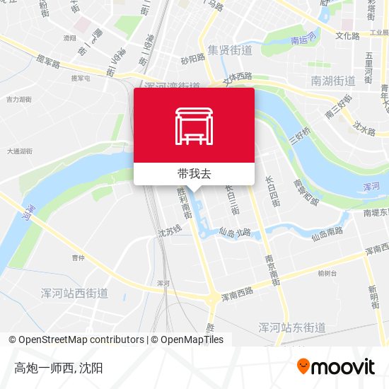 高炮一师西地图