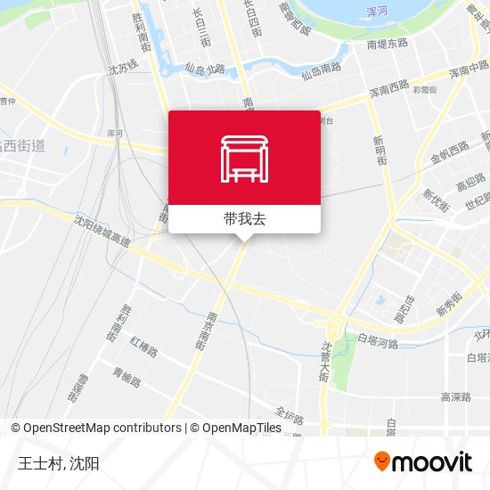 王士村地图