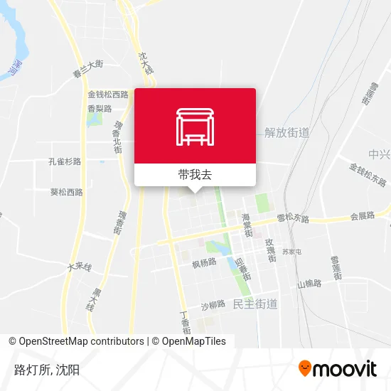 路灯所地图