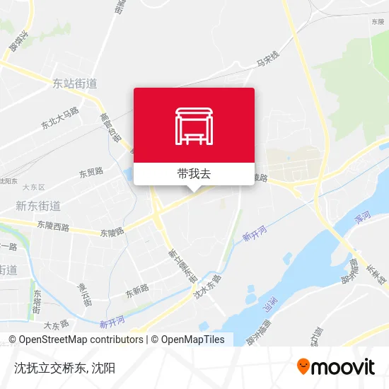 沈抚立交桥东地图