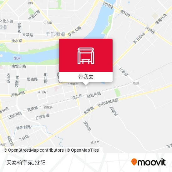 天泰翰宇苑地图