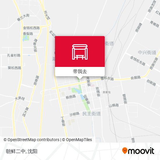 朝鲜二中地图