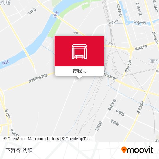 下河湾地图