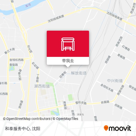 和泰服务中心地图