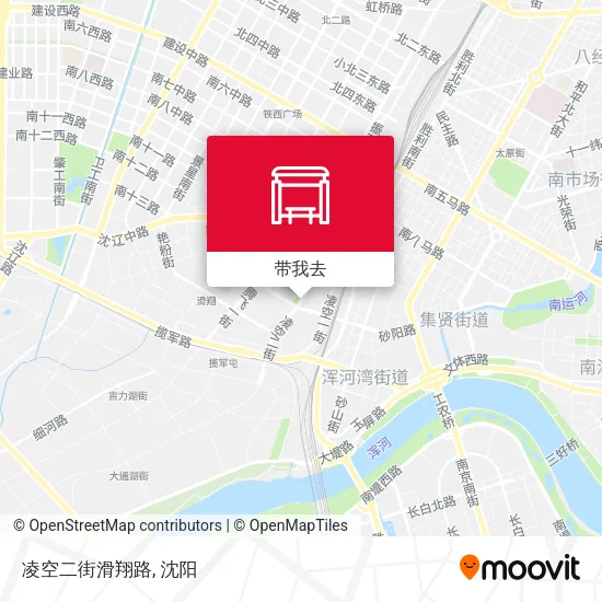 凌空二街滑翔路地图