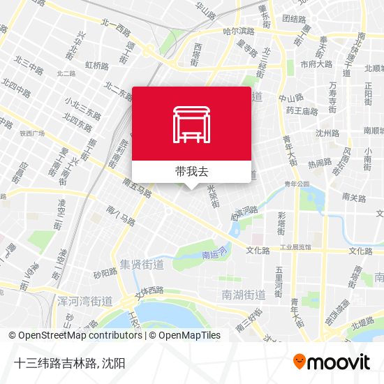 十三纬路吉林路地图