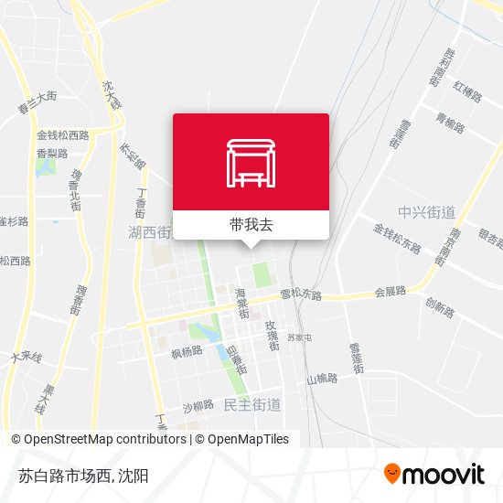 苏白路市场西地图