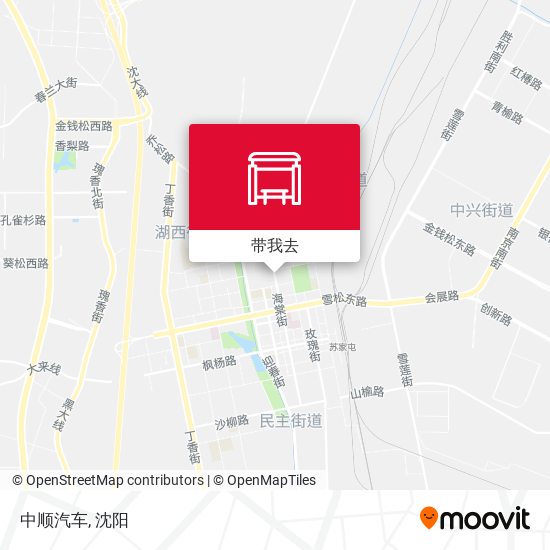中顺汽车地图