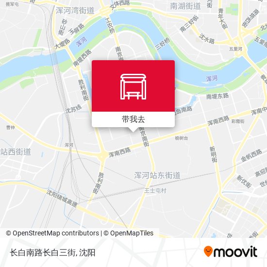 长白南路长白三街地图