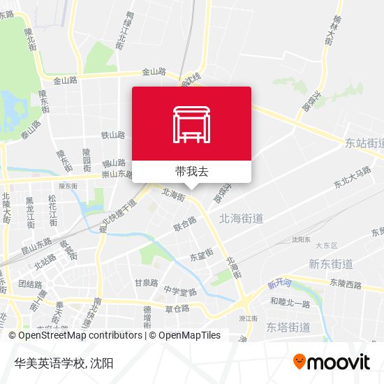 华美英语学校地图