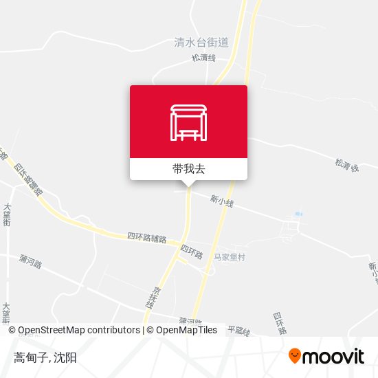 蒿甸子地图