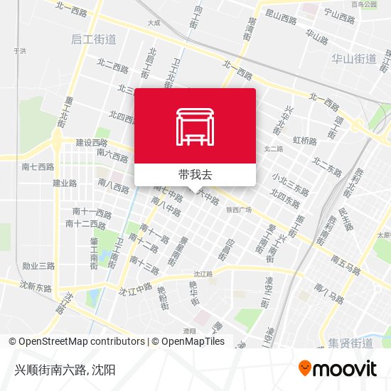 兴顺街南六路地图