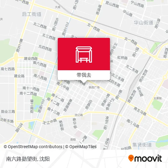南六路勋望街地图
