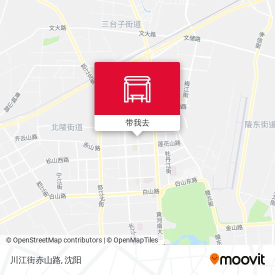 川江街赤山路地图