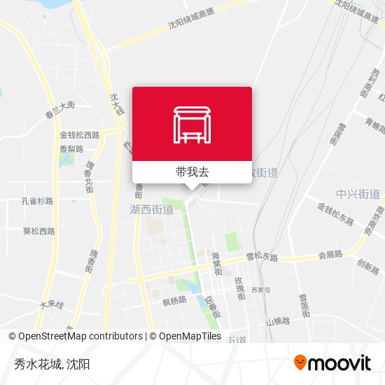 秀水花城地图