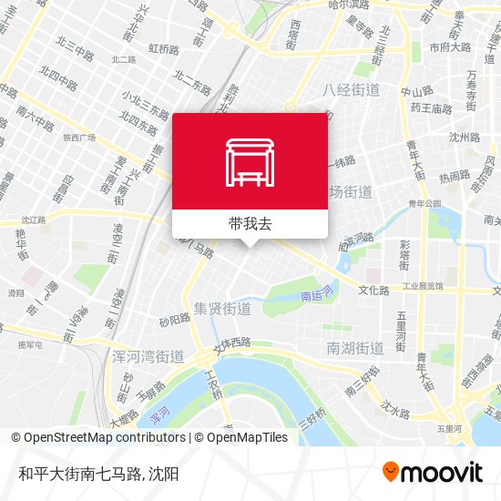 和平大街南七马路地图